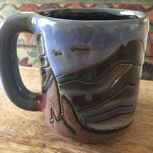 MARA🌄Large Coffee Cup Mug NWOT Mountain Scene
